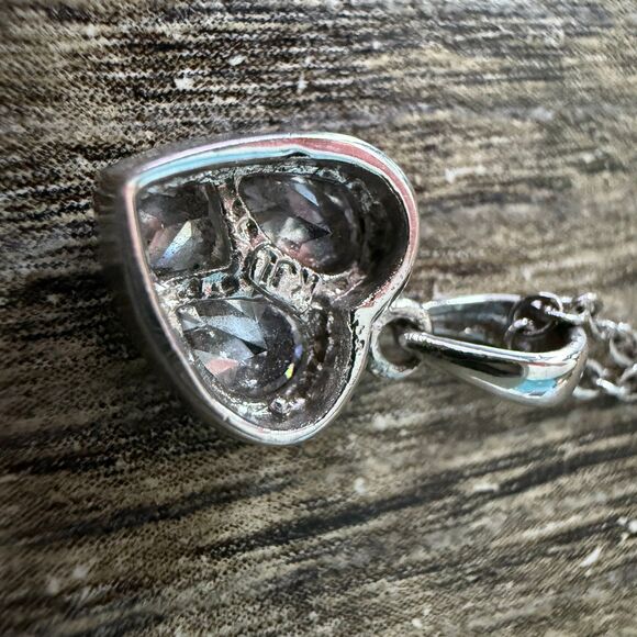 CZ by Kenneth Jay Lane Heart Necklace - Picture 5 of 12